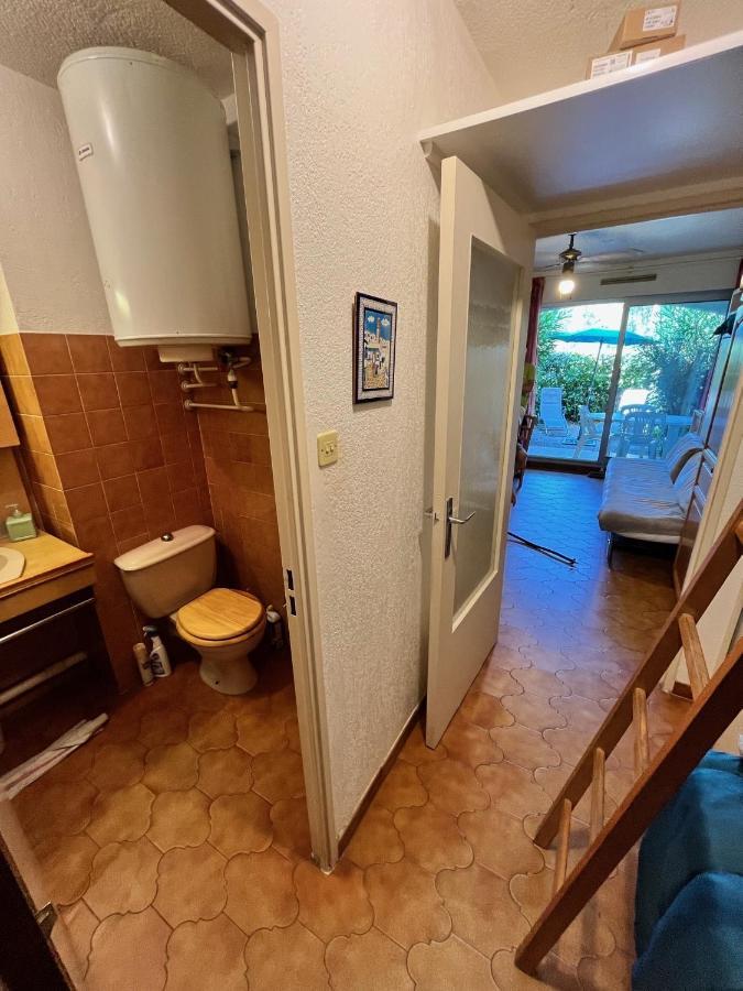Studio Climatise Avec Jardin Et Plage A 250M Сен-Мандріє-сюр-Мер Екстер'єр фото