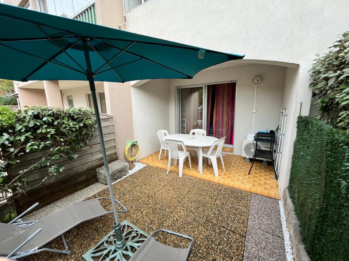 Studio Climatise Avec Jardin Et Plage A 250M Сен-Мандріє-сюр-Мер Екстер'єр фото