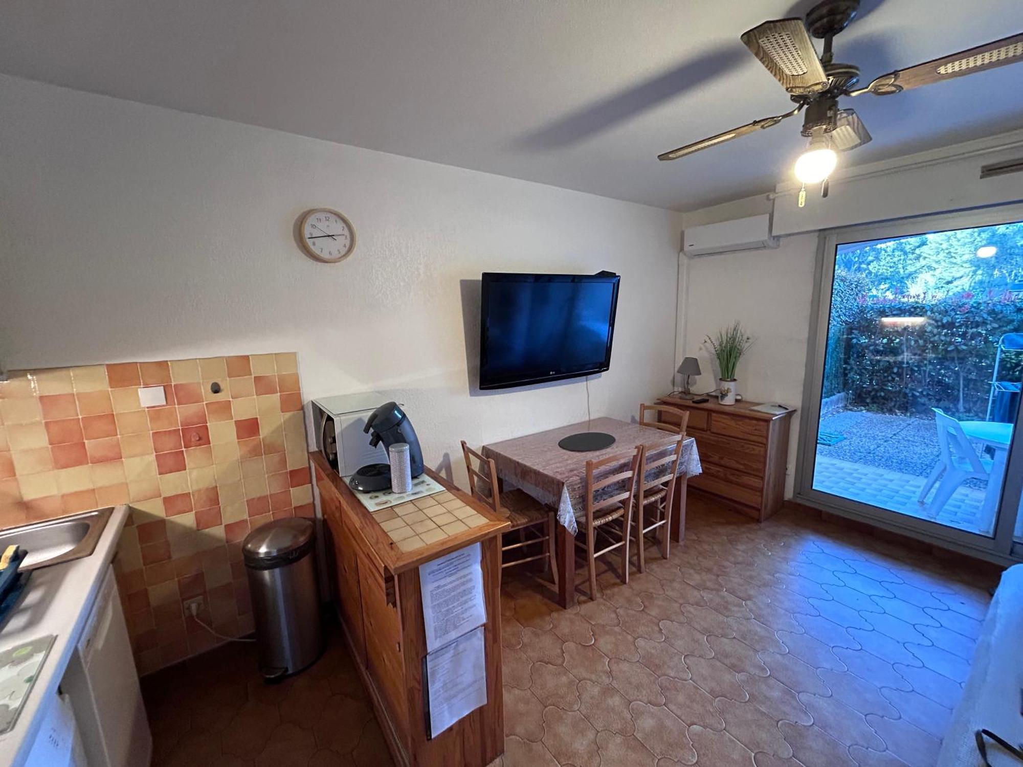 Studio Climatise Avec Jardin Et Plage A 250M Сен-Мандріє-сюр-Мер Екстер'єр фото